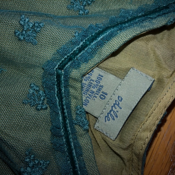 ODILLE mesh overlay embroidered beaded top - Picture 3 of 6